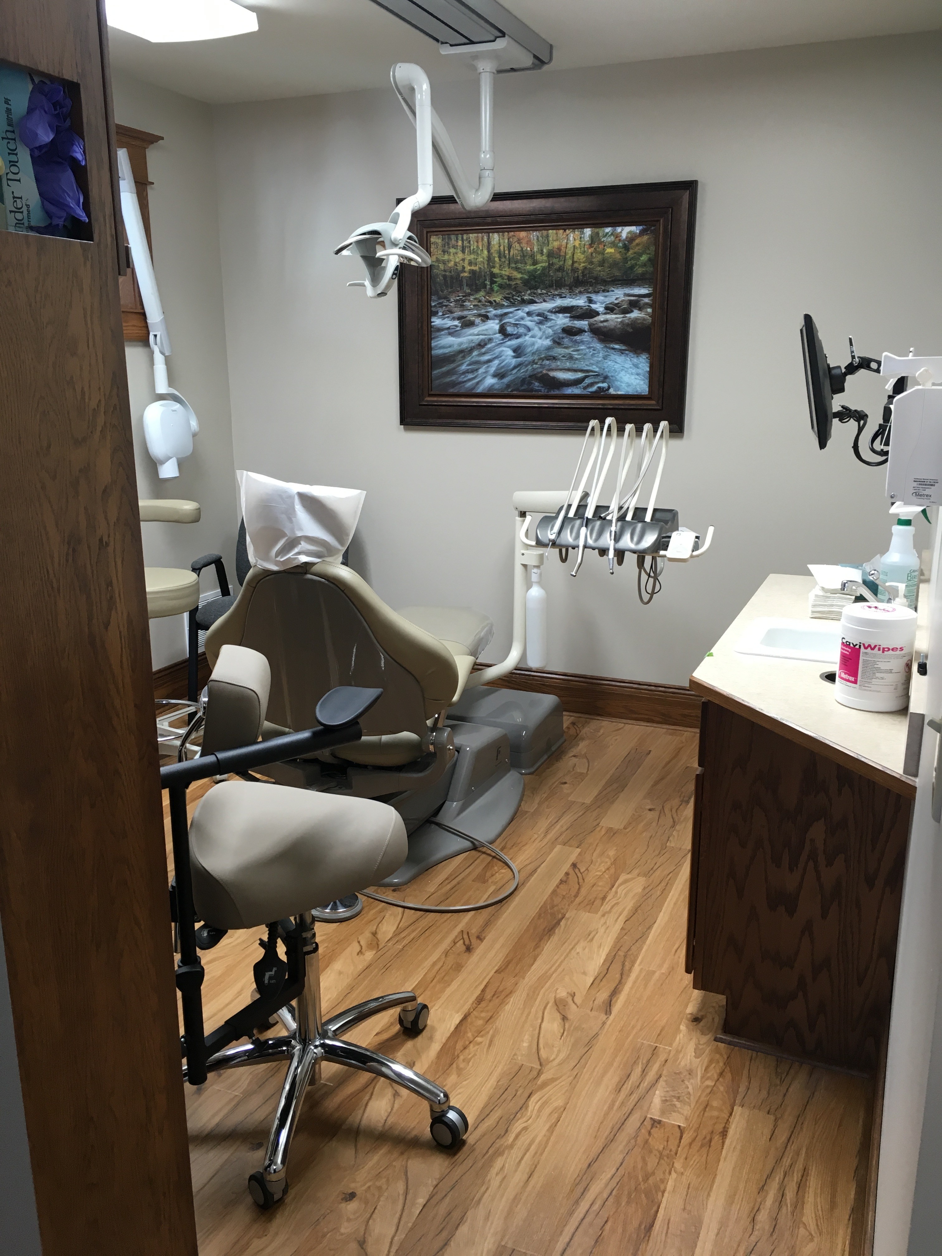 Two treatment rooms were added giving us more space for patient care and increased flexibility for scheduling cosmetic treatments such as our in-office Zoom bleaching system.